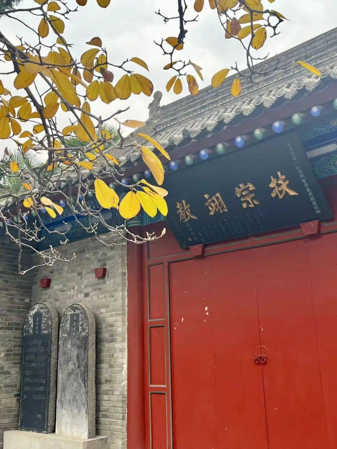 闹中取静——敕建万寿八仙宫碑林区也有一处老西安私藏的赏秋宝地除了
