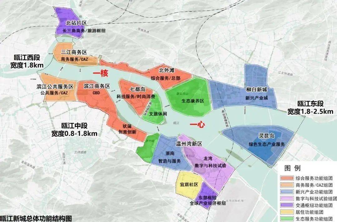 温州三江规划图图片