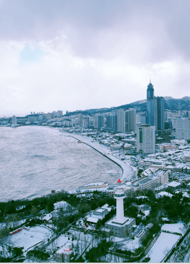 冬季到烟台来看雪,梦是唯一行李!_摄影_长岛_塔山