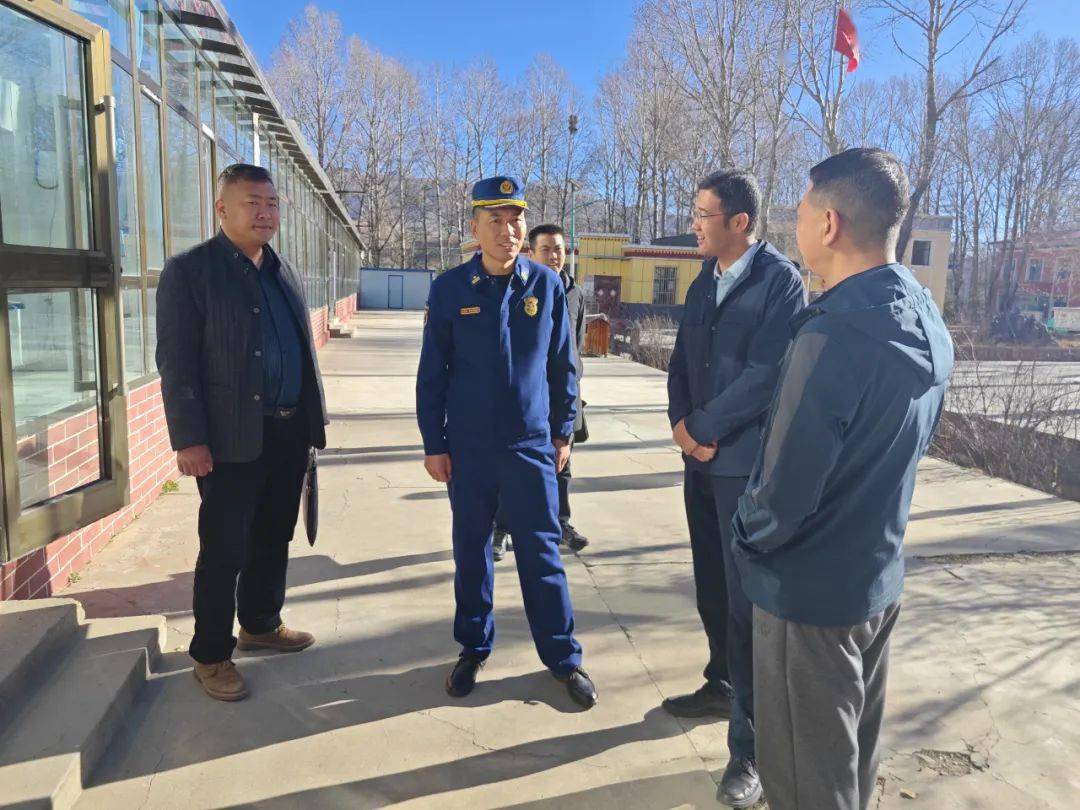 海北州森林草原防灭火指挥部第四督导组赴海晏县开展秋冬季森林草原防