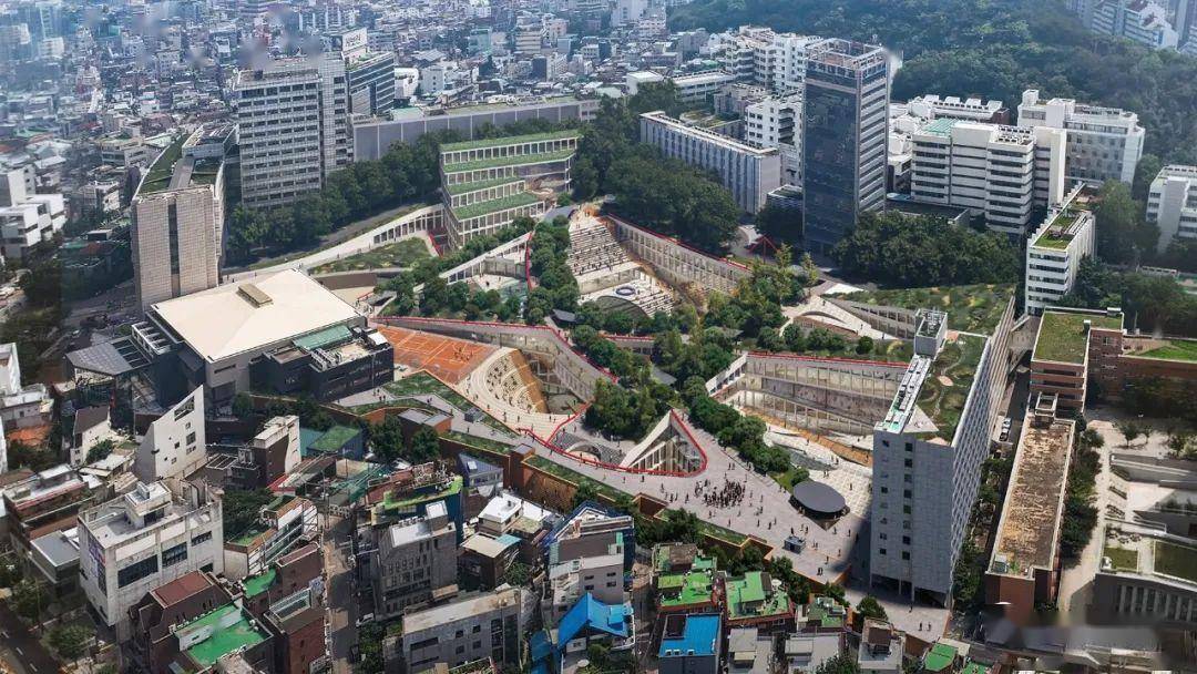 herzog & de meuron等贏得弘益大學新校區設計競賽_建築_校園_首爾