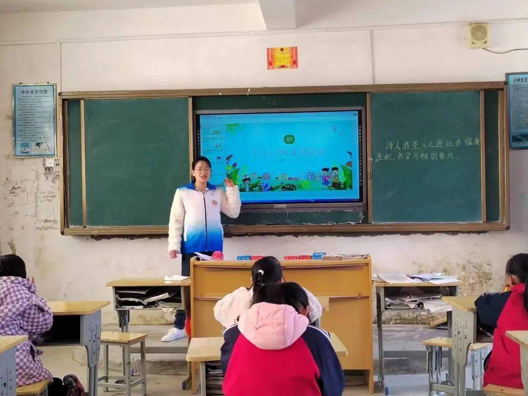 【童心港湾】修水县童心港湾开展"冬季传染病防治常识"主题教育活动