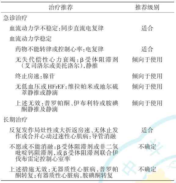 抗心律失常藥物臨床應用中國專家共識2023版_治療_建議_降低