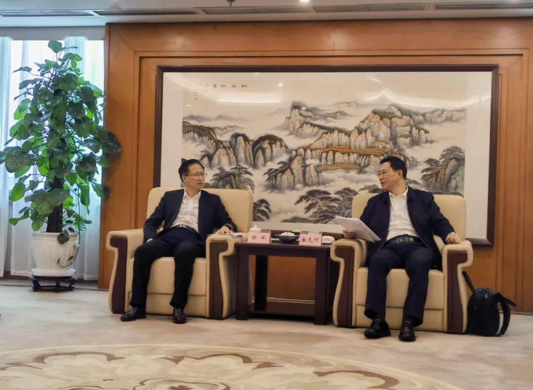 徐斌主任会见泸州市余先河市长一行_建设_医疗_发展