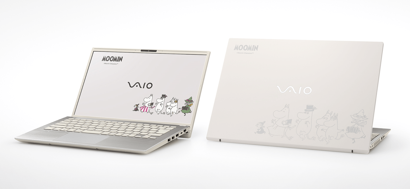 VAIO 发布 F14/16 笔记本“姆明”特别版，起售价为149800 日元