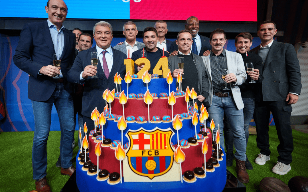 巴塞罗那足球俱乐部庆祝建队 124 周年,隆重介绍专责125 周年纪念活动