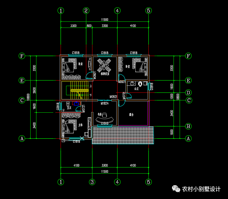 信號小編微信號本套圖紙有施工圖64張包建築結構水電施工效果全套圖紙