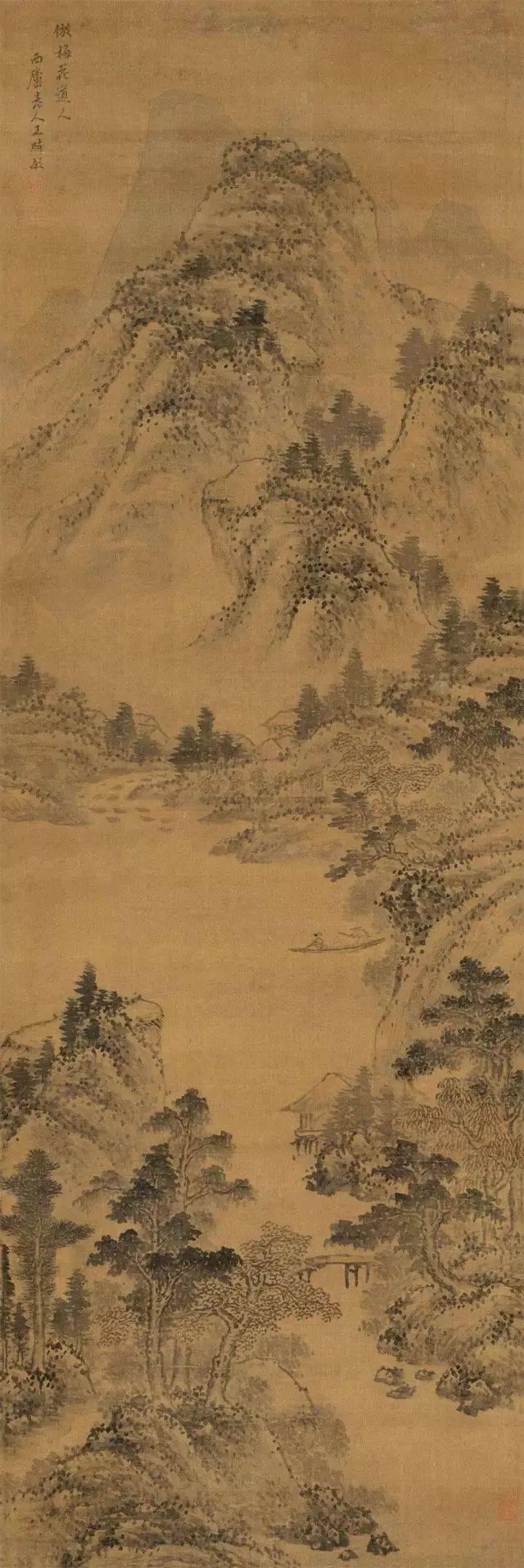 中国画各大画派及代表人物_山水_董源_画风