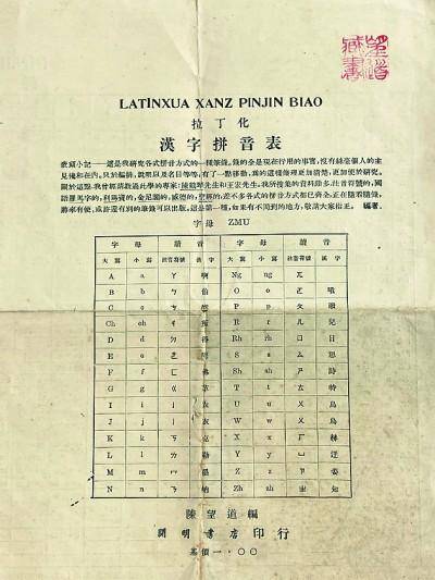 这里从语言共同化、文体口语化、文字简便化和注音字母化四个方面阐述。 展开全文陈望道编《汉字拼音表》 图片由复旦大学档案馆提供 第一，推动