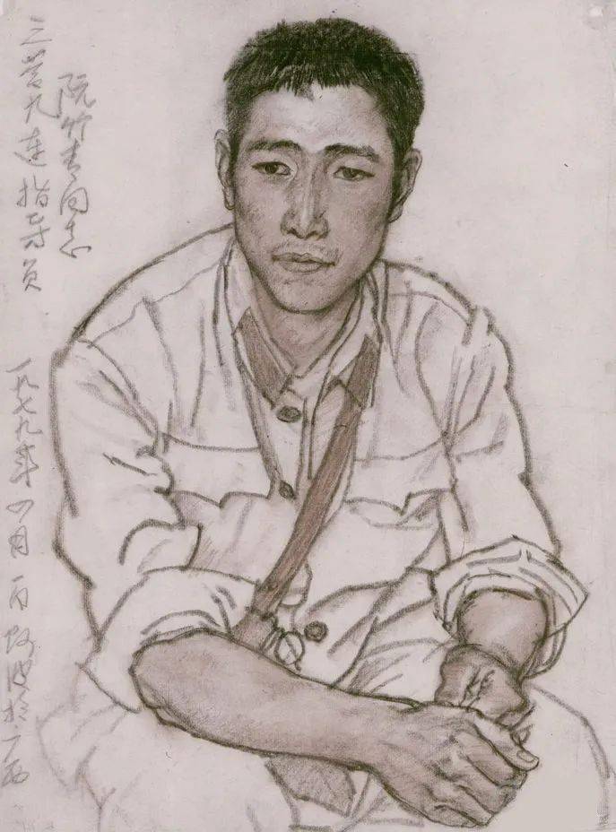 中央美术学院教授,孙景波素描速写!_cm_纸本_钢笔