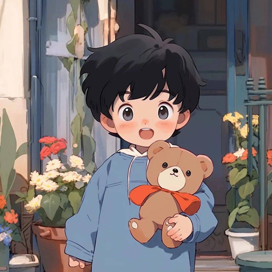 可爱治愈系情侣头像