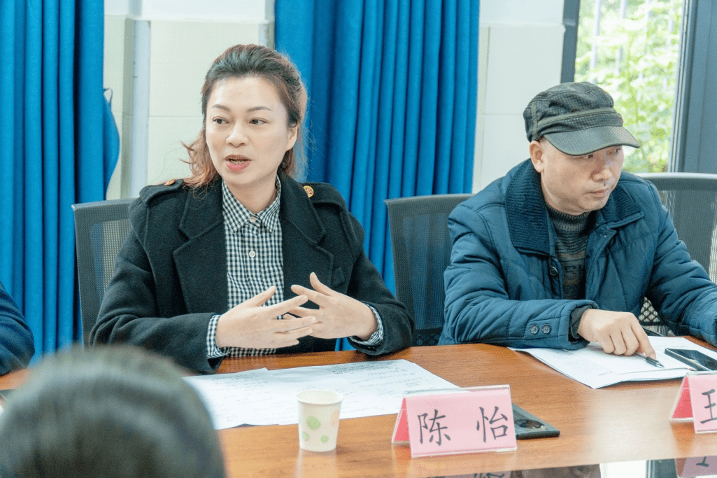 陈怡总结发言(万州区北山小学供图)此次活动中,陈怡名校长工作室学员