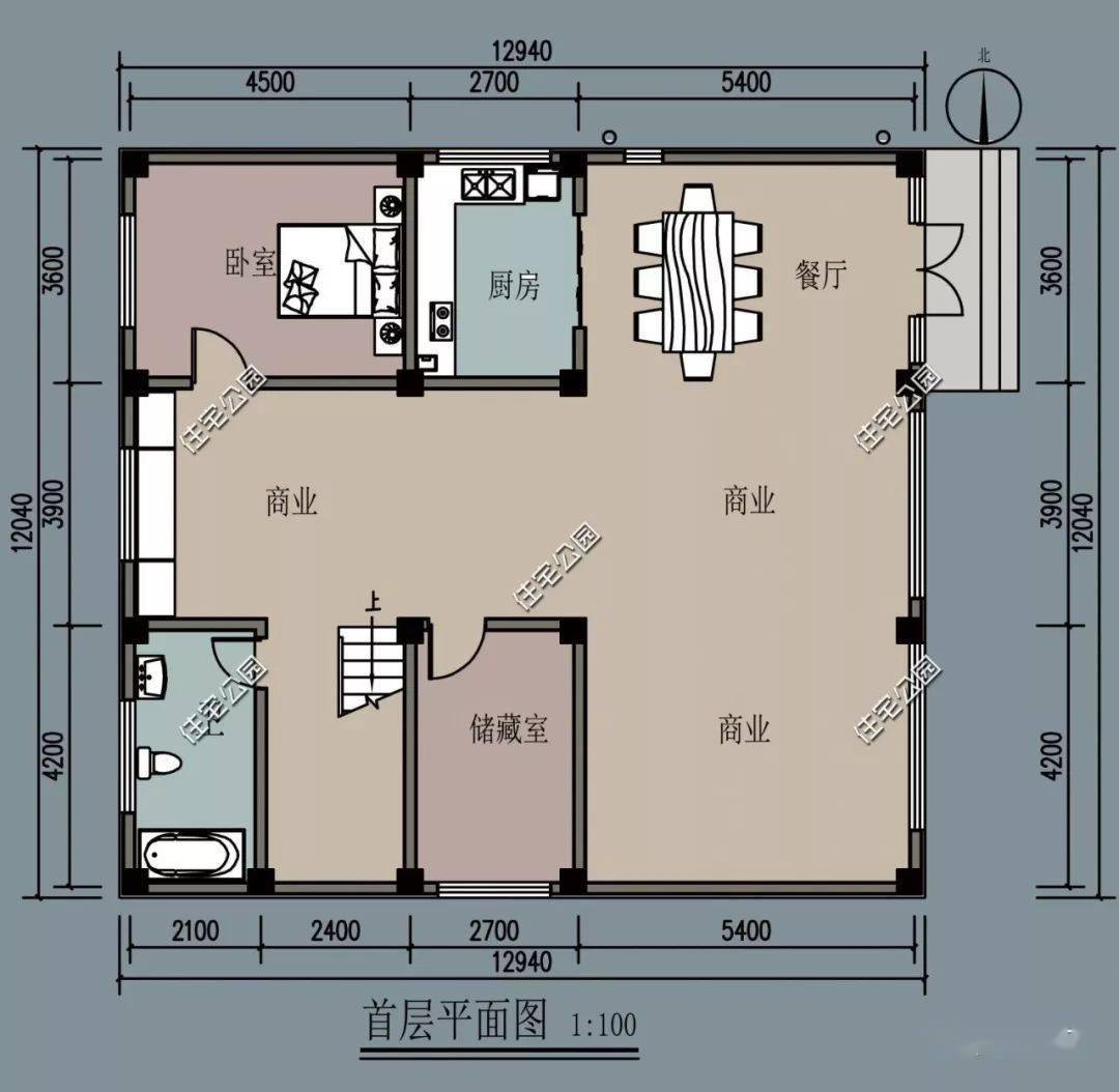 10套带商铺的农村自建别墅,临街宅基地这样建,赚钱自住两不误