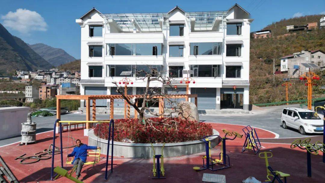 汉源县宜东镇海亭村:集中安置点配套完善 重建户即将开启新生活