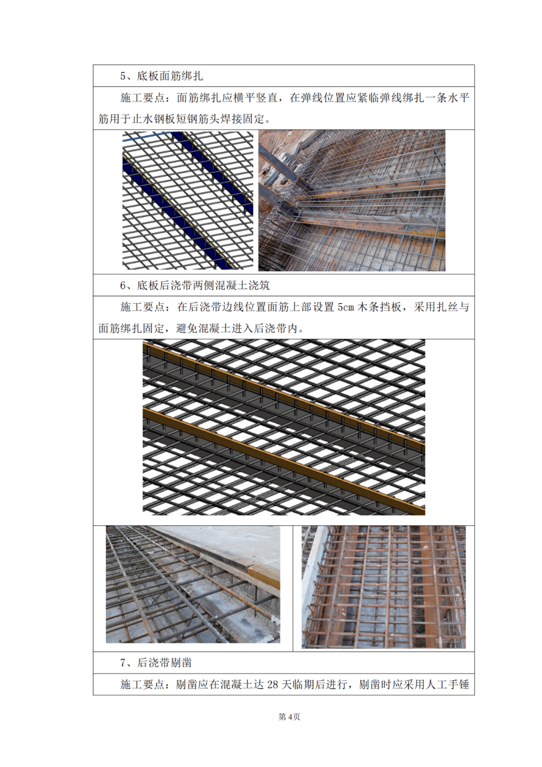 地下室工程后浇带施工工艺手册,23页pdf可下载!