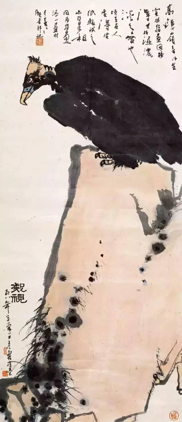 潘天寿的变体画_搜狐网