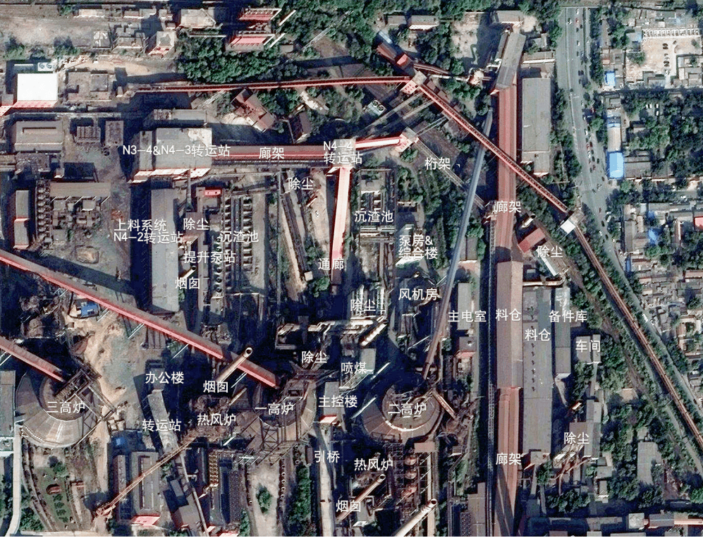 繪)首鋼金安橋科技創意園區位於北京市石景山區首鋼老工業園區東北側