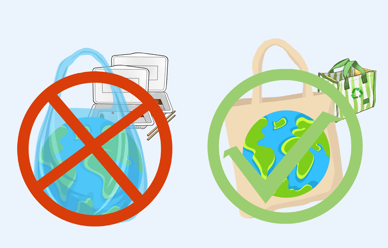 拒绝塑料绿色环保图片