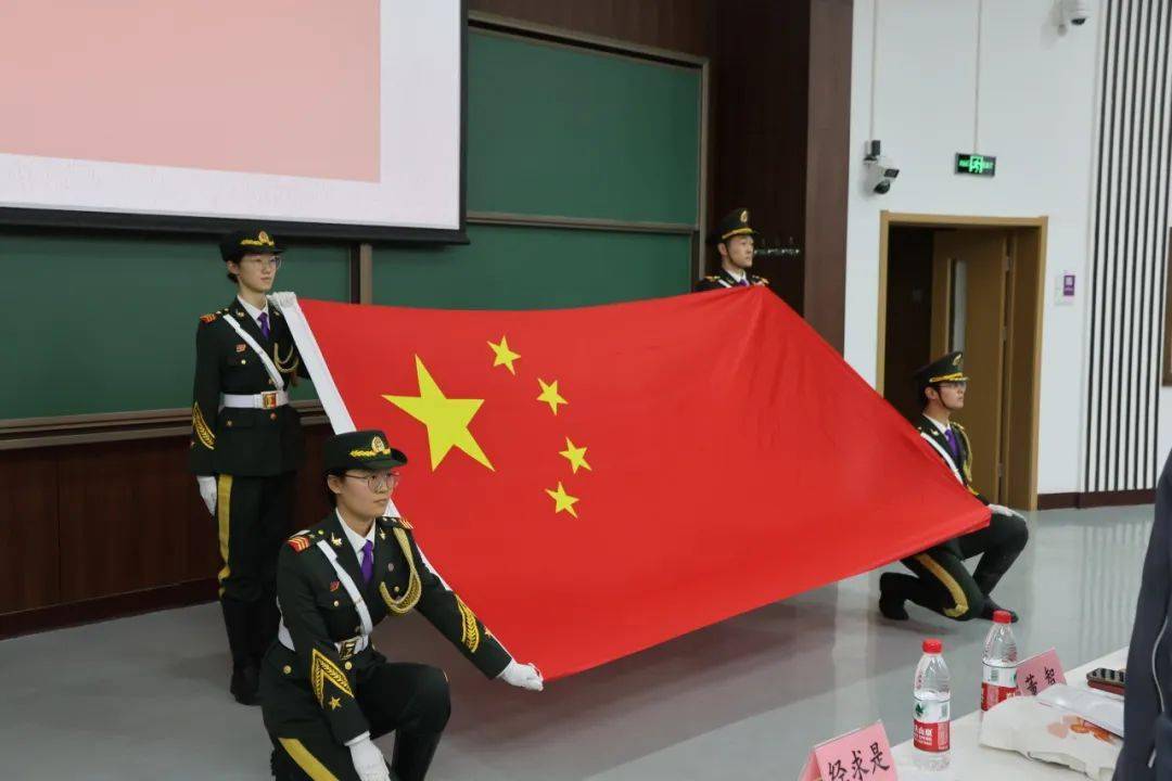 清华大学学生国旗仪仗队2023