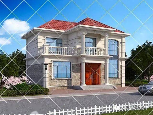 农村别墅「有神位还有堂屋的农村自建房简欧风格别墅_图纸_房子_大气