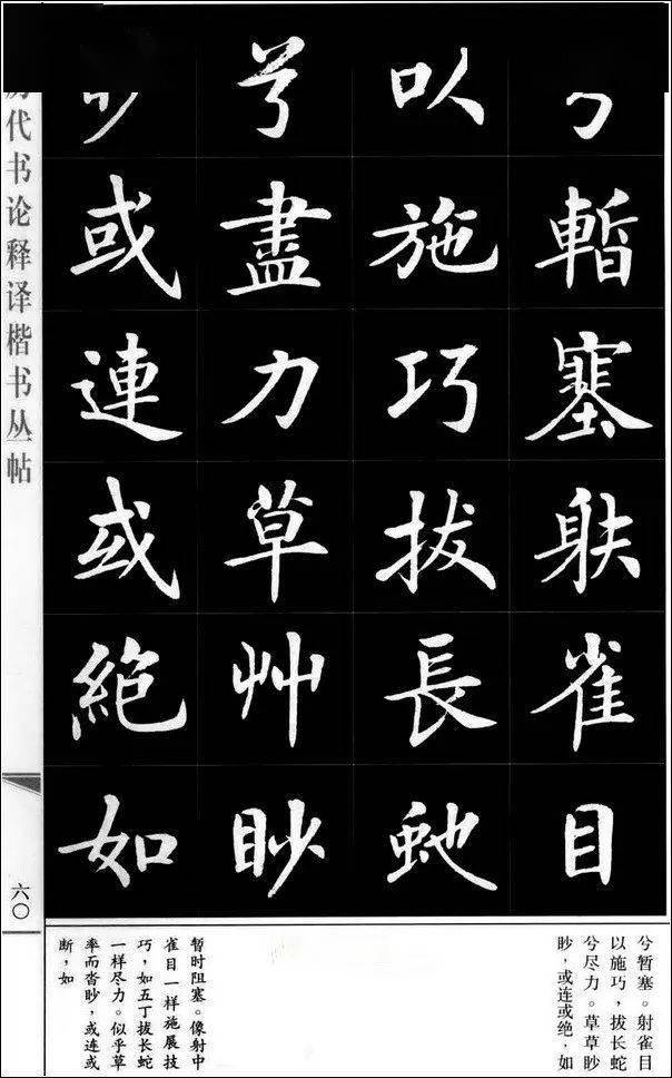 房弘毅《王羲之用筆賦》,受益匪淺!_楷書_行書_字帖