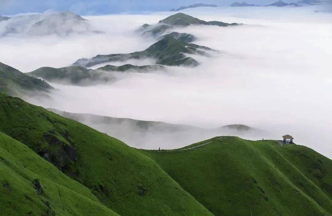 江西武功山旅遊發展有限公司副總經理謝凌陽表示,即使現在天氣變冷了