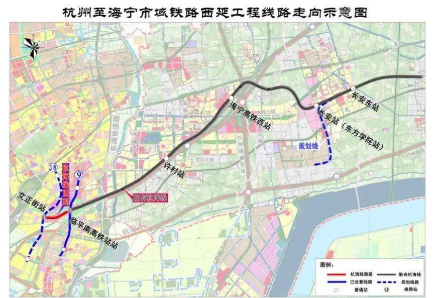 杭州地铁规划图 18号线图片