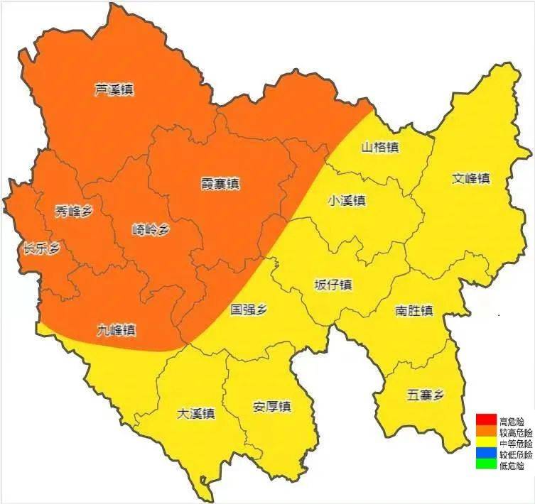 12月21~25日平和县低温危险性指数预估图拟稿:卓丽容  赖燕冰审核:蔡