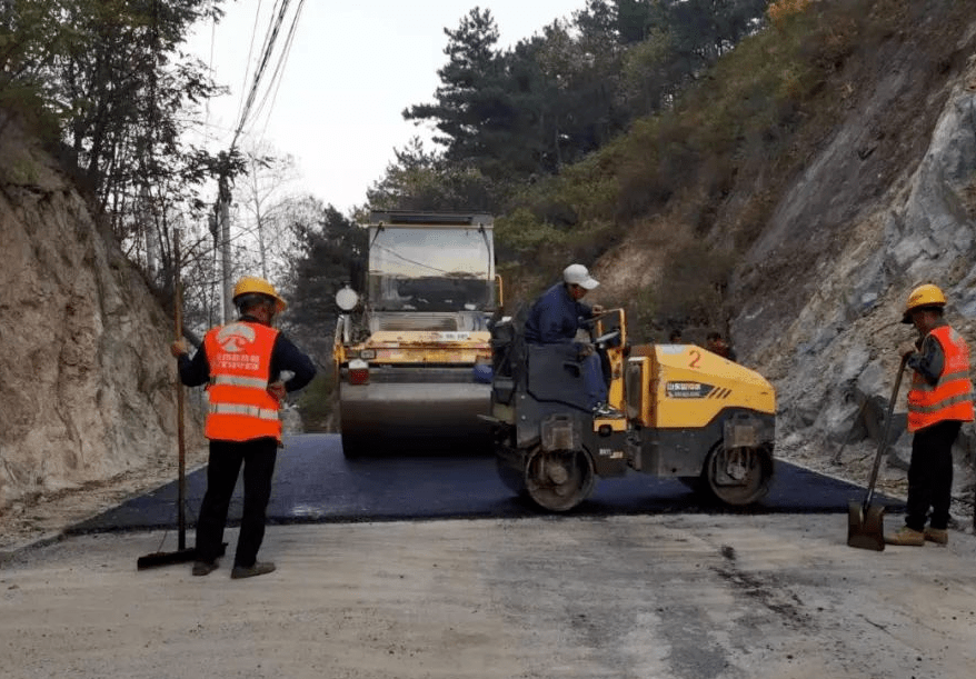 延庆这条路大修完工,群众出行更方便!_大庄科乡_马路_公路