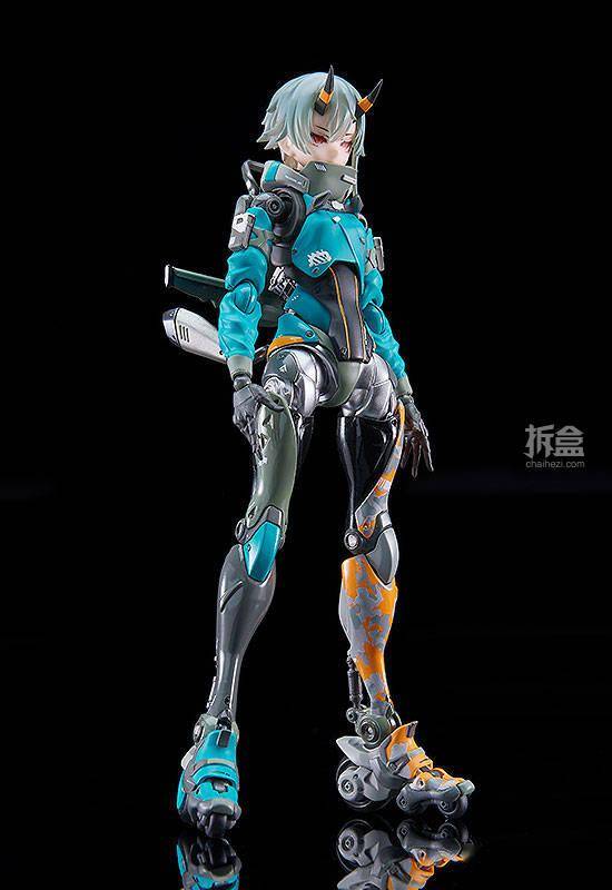 max factory 少女发动机 motored cyborg runner 摩托机娘人偶