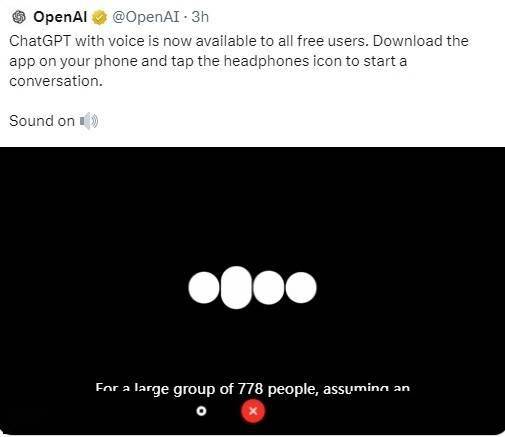 OpenAI破茧成蝶：ChatGPT语音功能免费开放，AI互动新时代来临