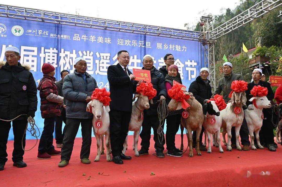博树逍遥谷牛羊肉美食节开幕,现场好热闹_活动_阆中_进行