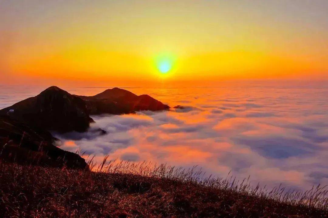 【白色武功山61金顶日出】:向云端高山草甸,邂逅冰雪奇缘~精华穿越2