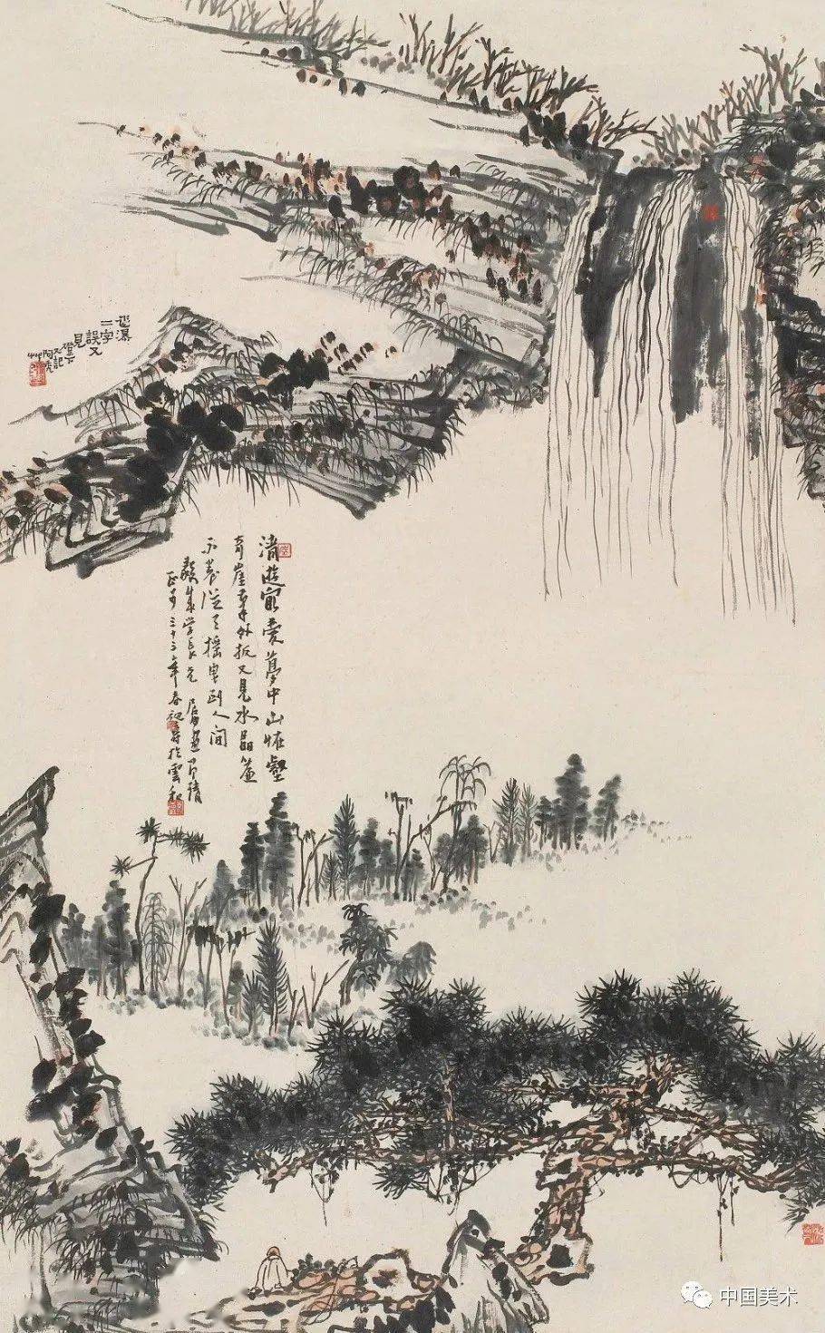 潘天壽 山水 潘天寿-山水4