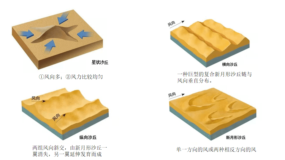 【地理专题】土壤知识要点汇总,附高考地理中不同形态的沙丘