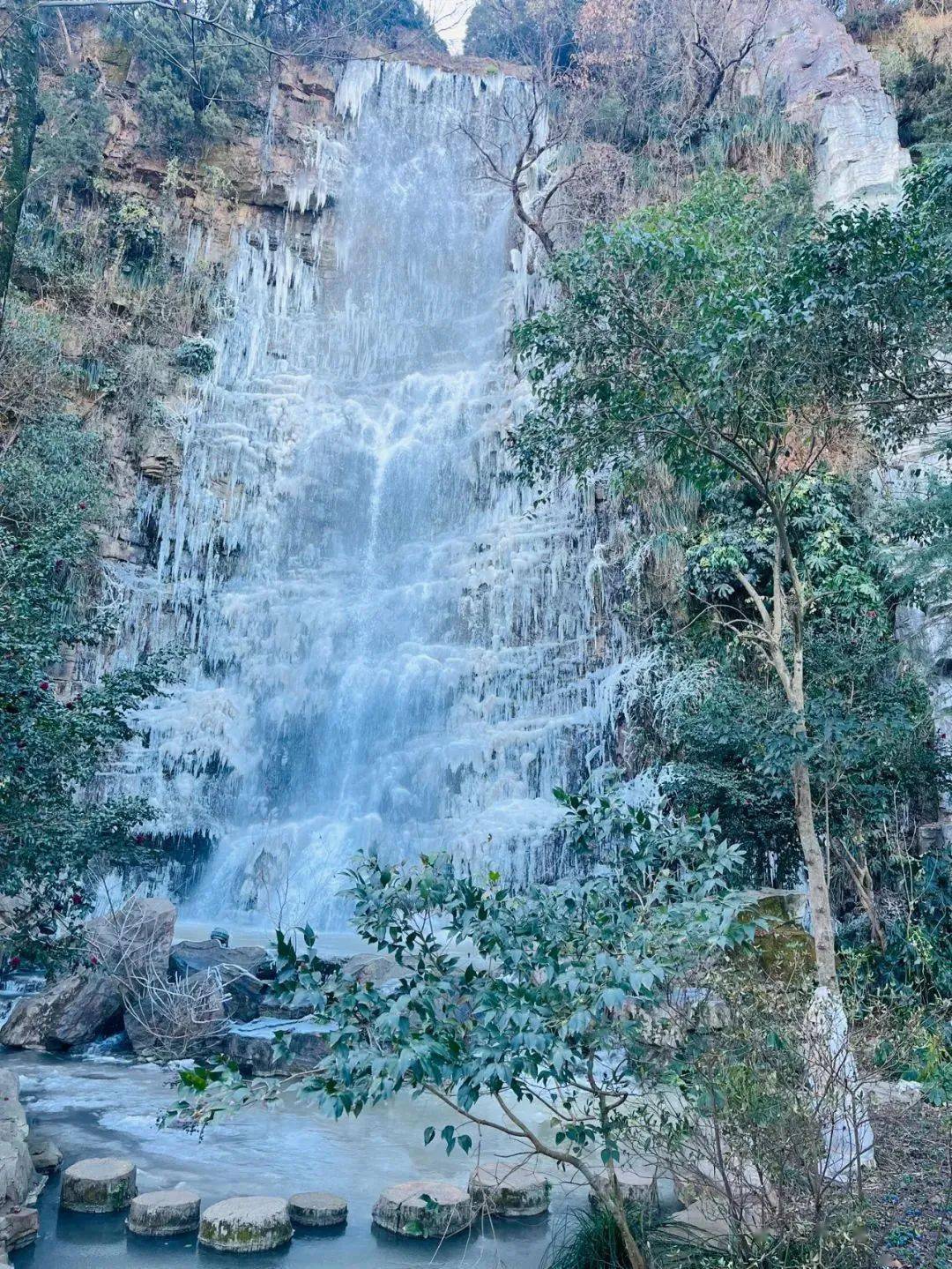 南通军山大观瀑图片