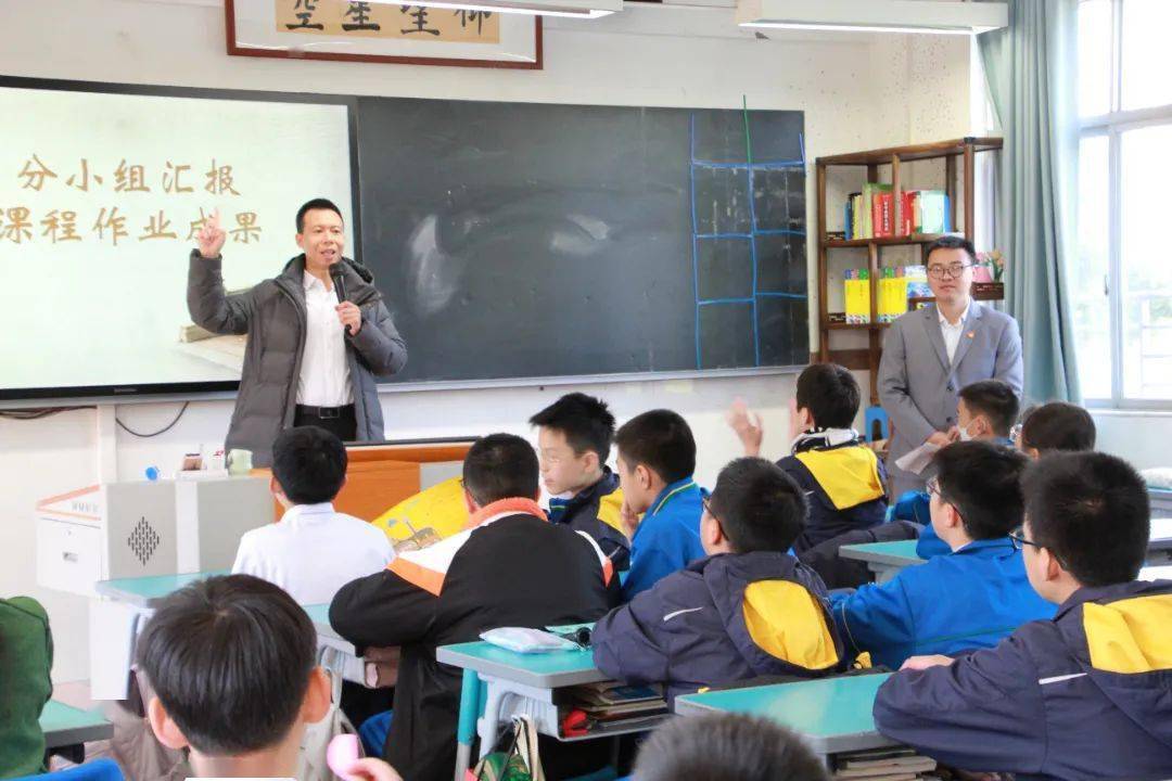 歷史科駱宏濤老師,藝術科吳鍾聰老師的《綜合實踐——石井文化專題》