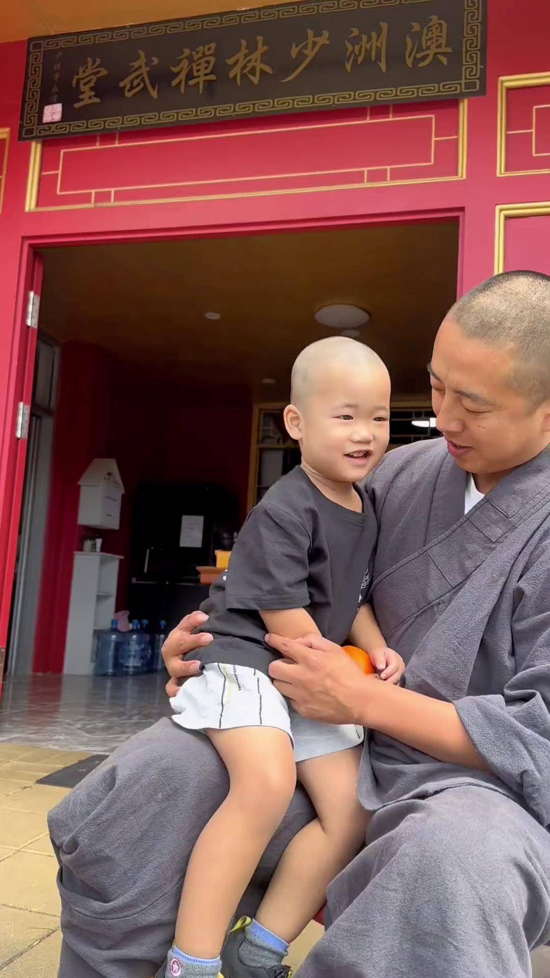 长大了 你要记得你说的第一句话是师父教的少林寺释延淀