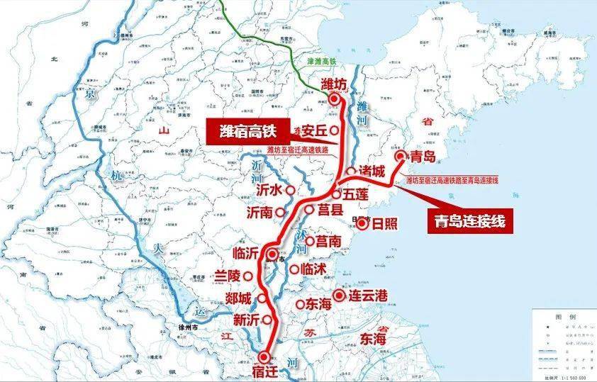 董家口9条铁路规划图图片