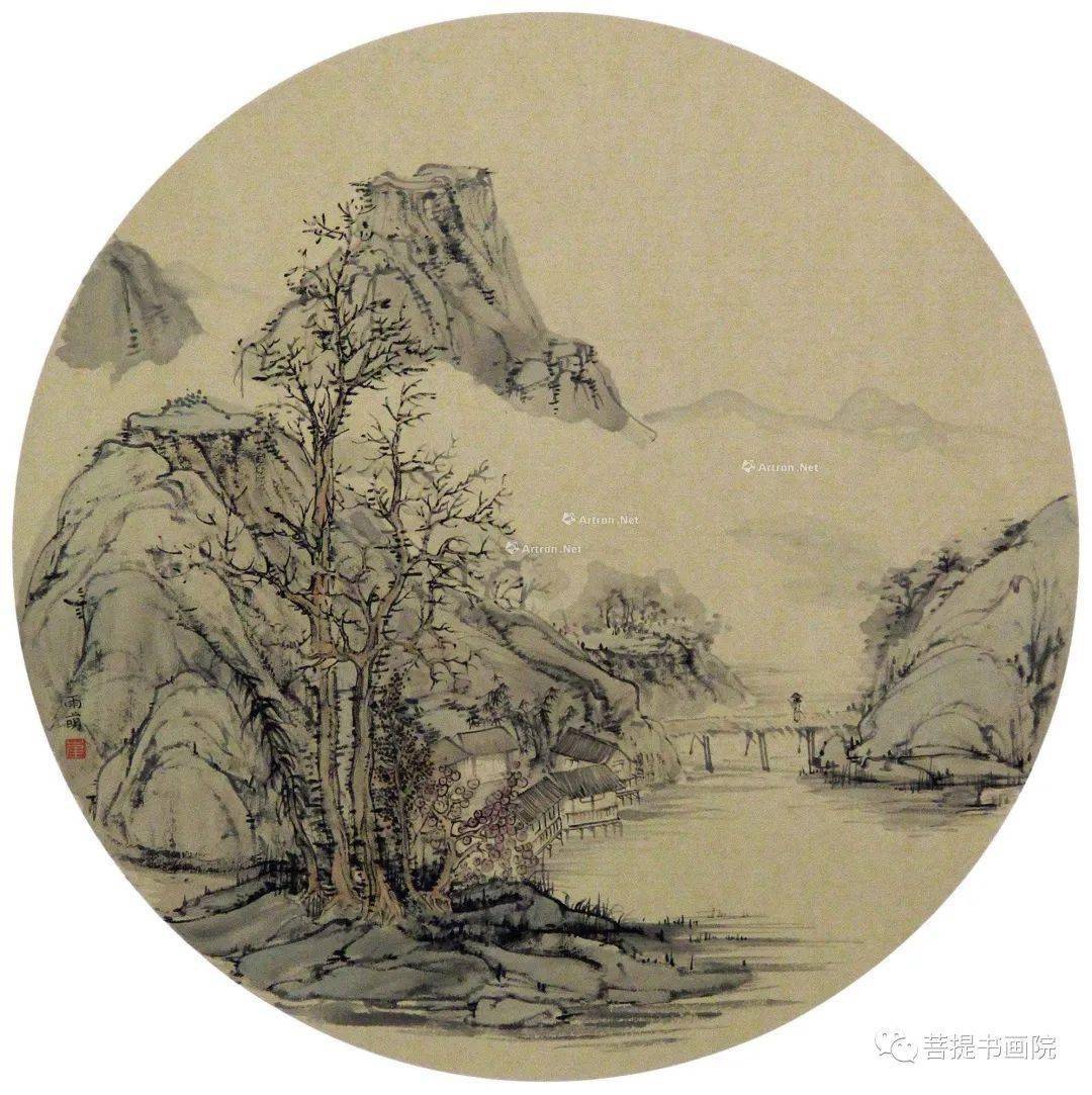 谭老师为你介绍山水画小品的画法